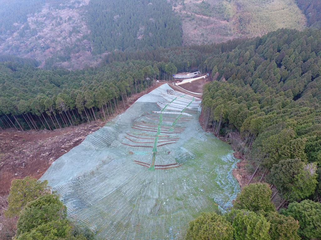 菊池管内災害関連緊急治山事業第3号工事